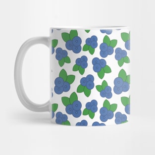 Blueberry Clusters Pattern Mug